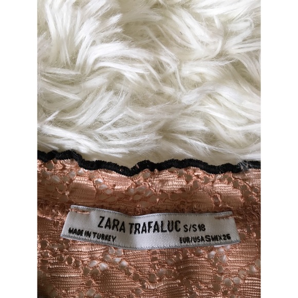 Zara lace Tshirt size S - Picture 6 of 8
